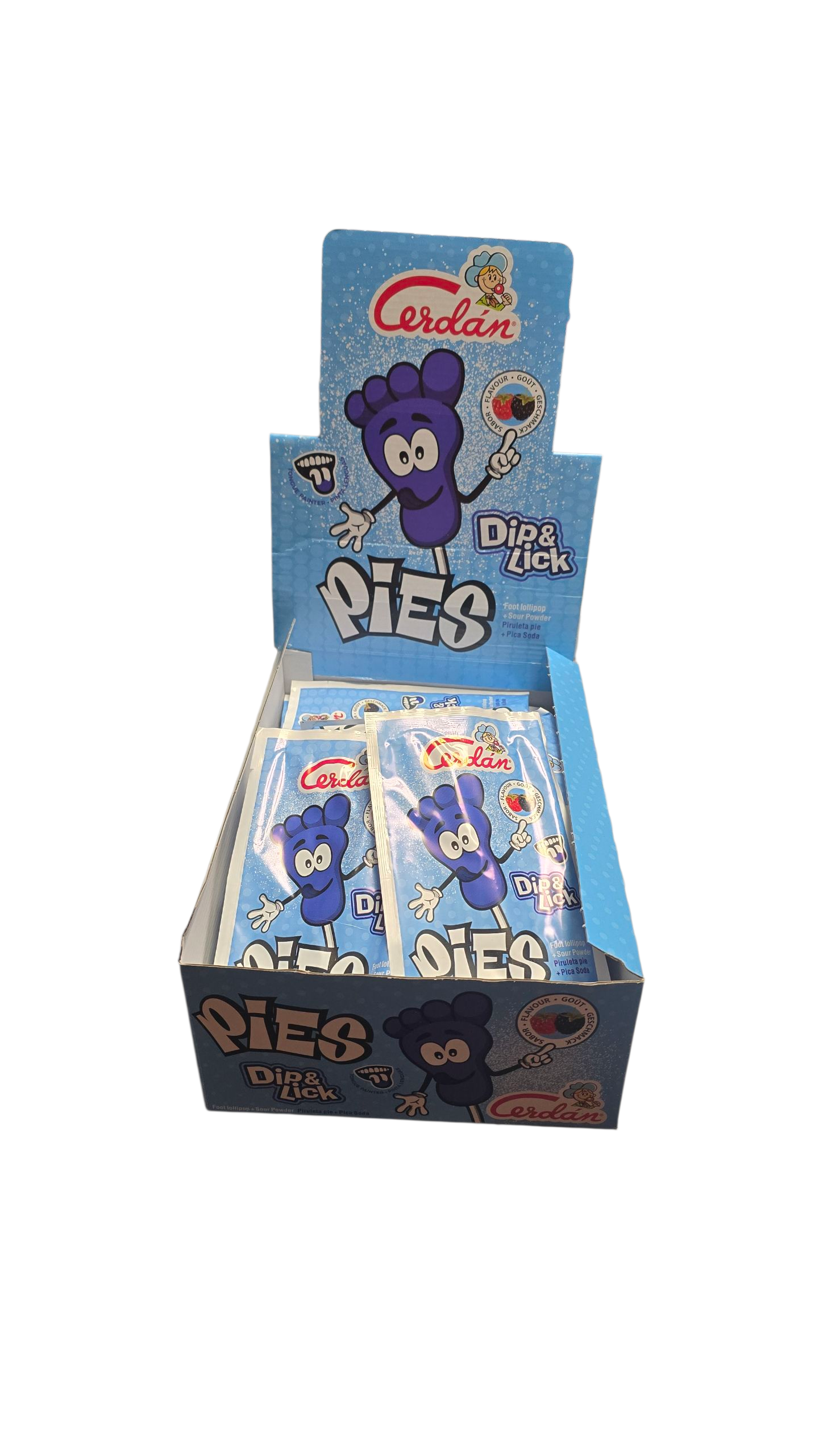 Sucette pied & poudre