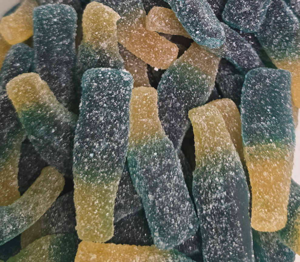 Bouteille framboise sucrée 100g