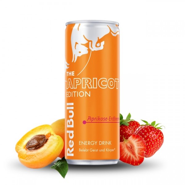 Red Bull Apricot Édition abricot fraise