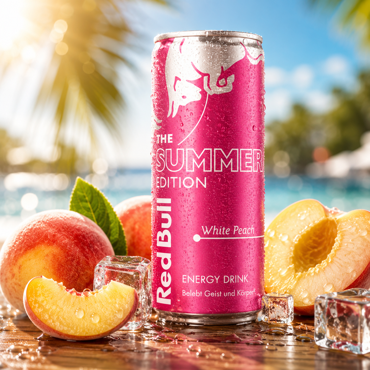 Red Bull peche