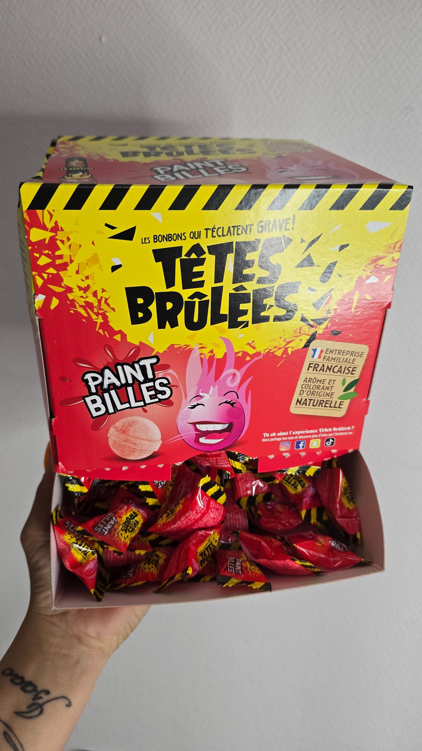 Têtes Brûlées Bille Fraise