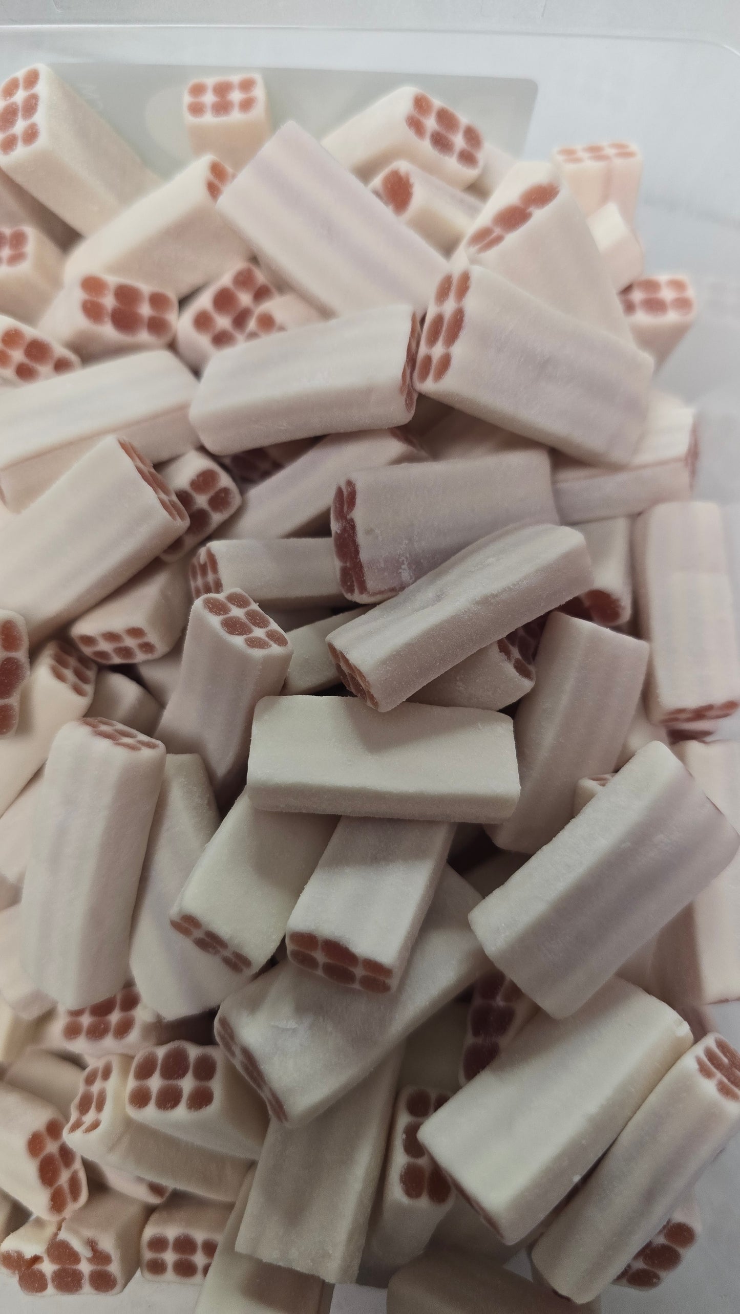Brique blanches lisse 100g