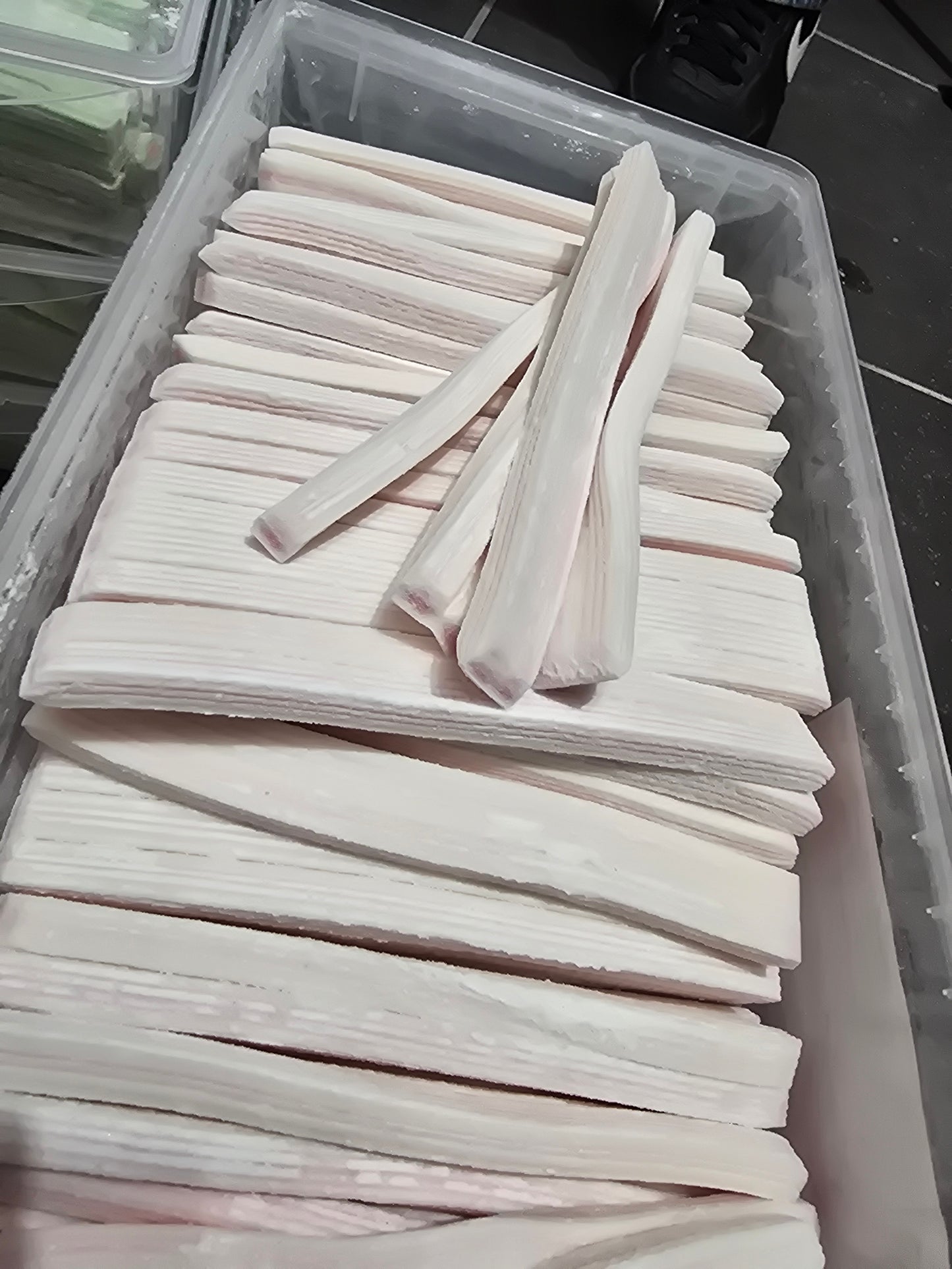 Mini jumbo raye creme&fraise 100g