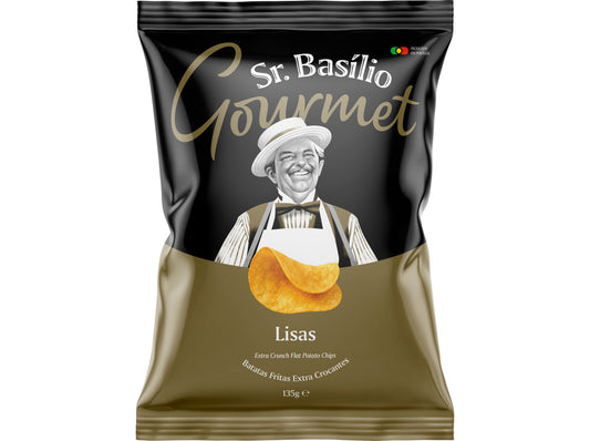 Chips lisses gourmet 135g