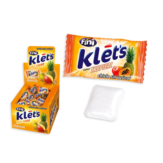 Chewing gum Klet's tropical