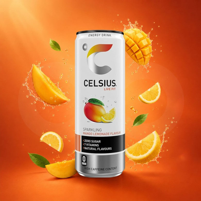 Celsius mangue & orange
