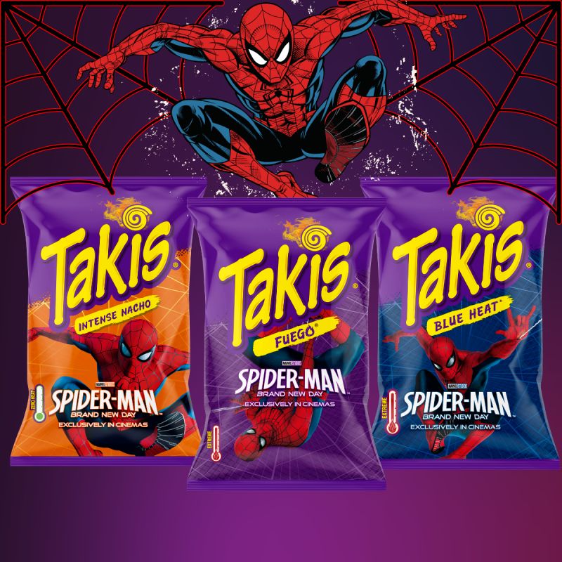 Takis Spider-man FUEGO 90g