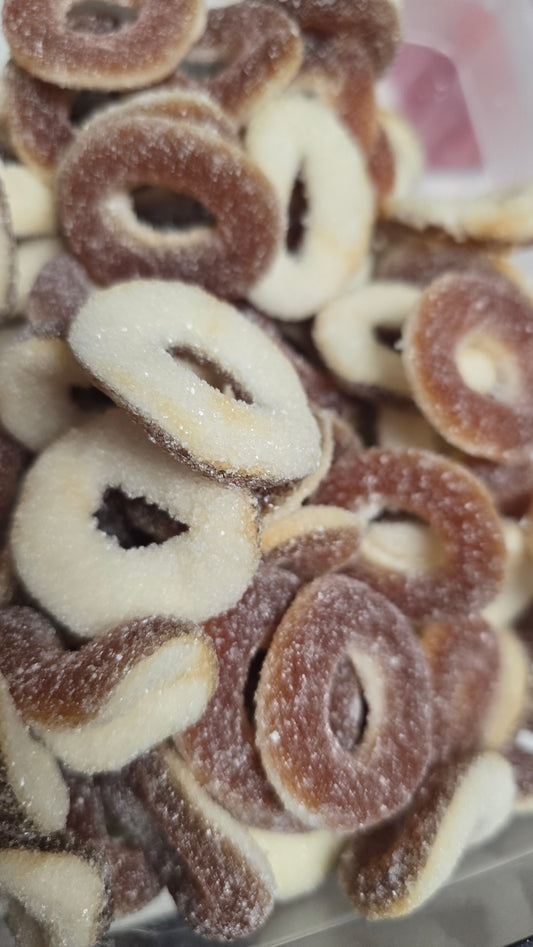 Anneaux sucrés goût COLA 100g