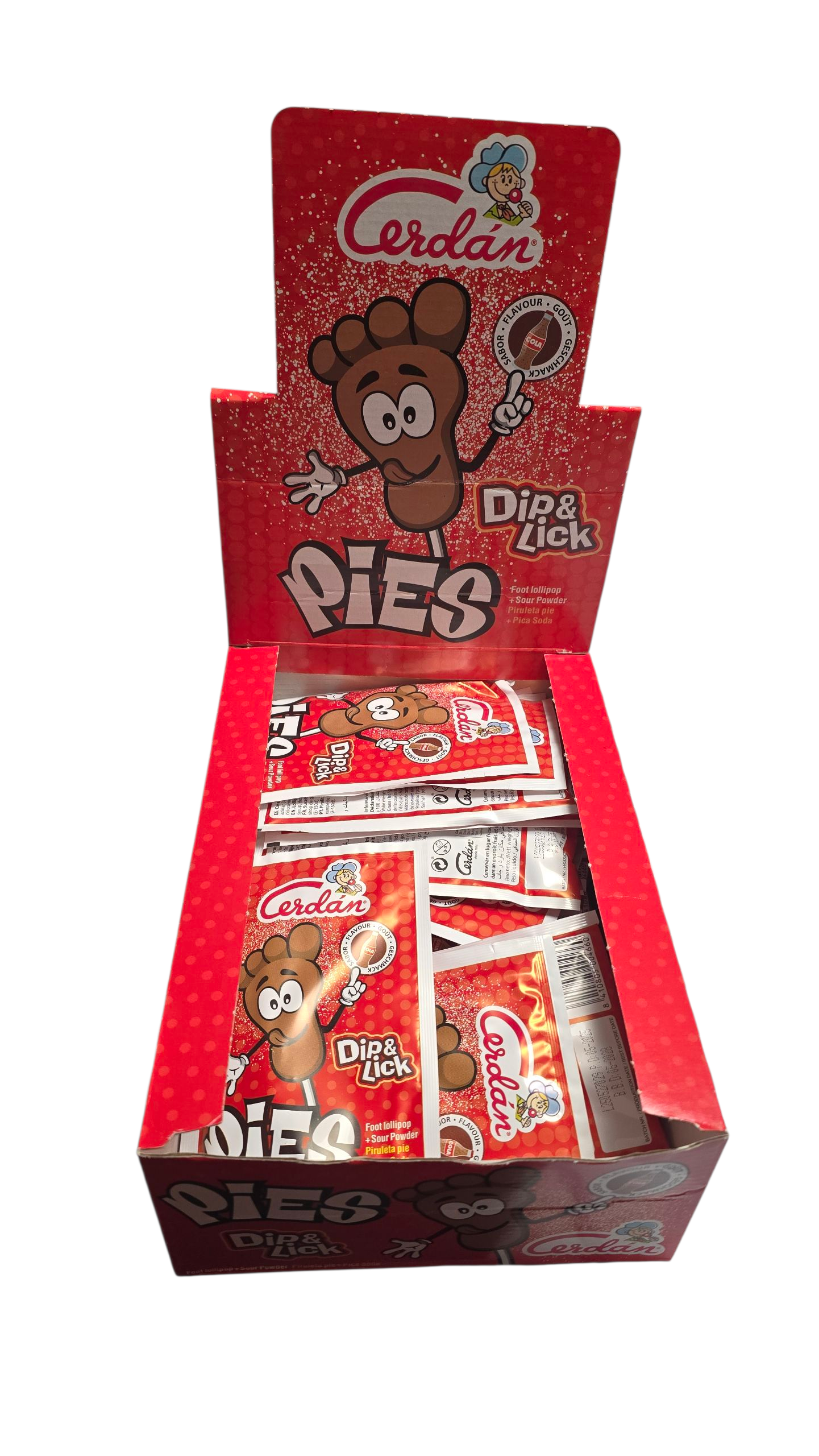 Sucette pied & poudre