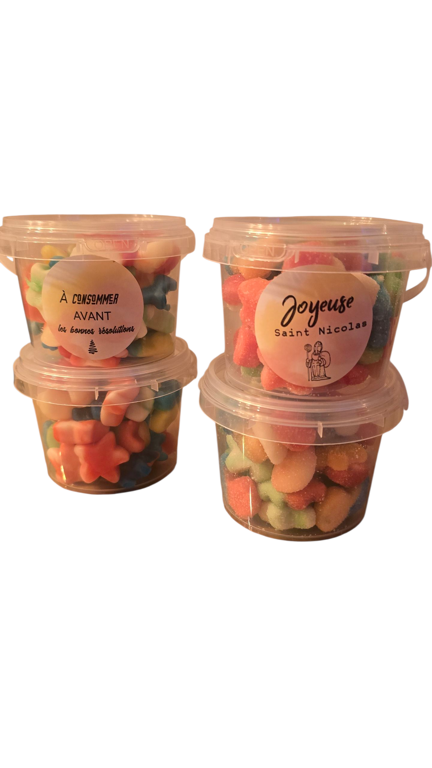 Pot de bonbons gourmands 200g
