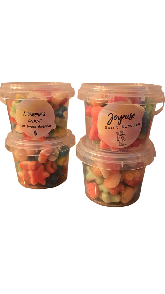 Pot de bonbons gourmands 200g