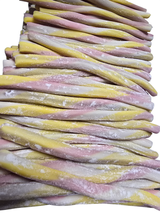 Mini jumbo fraise & banane & creme 100g