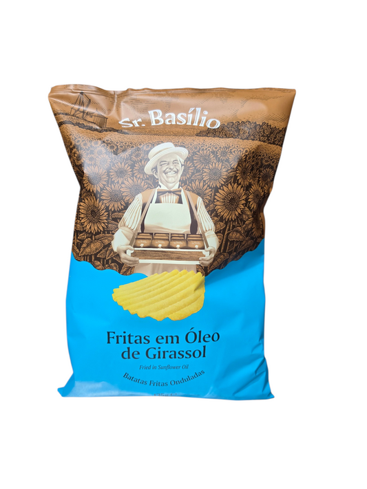 Chips ondulées frites dans de l’huile de tournesol 135g