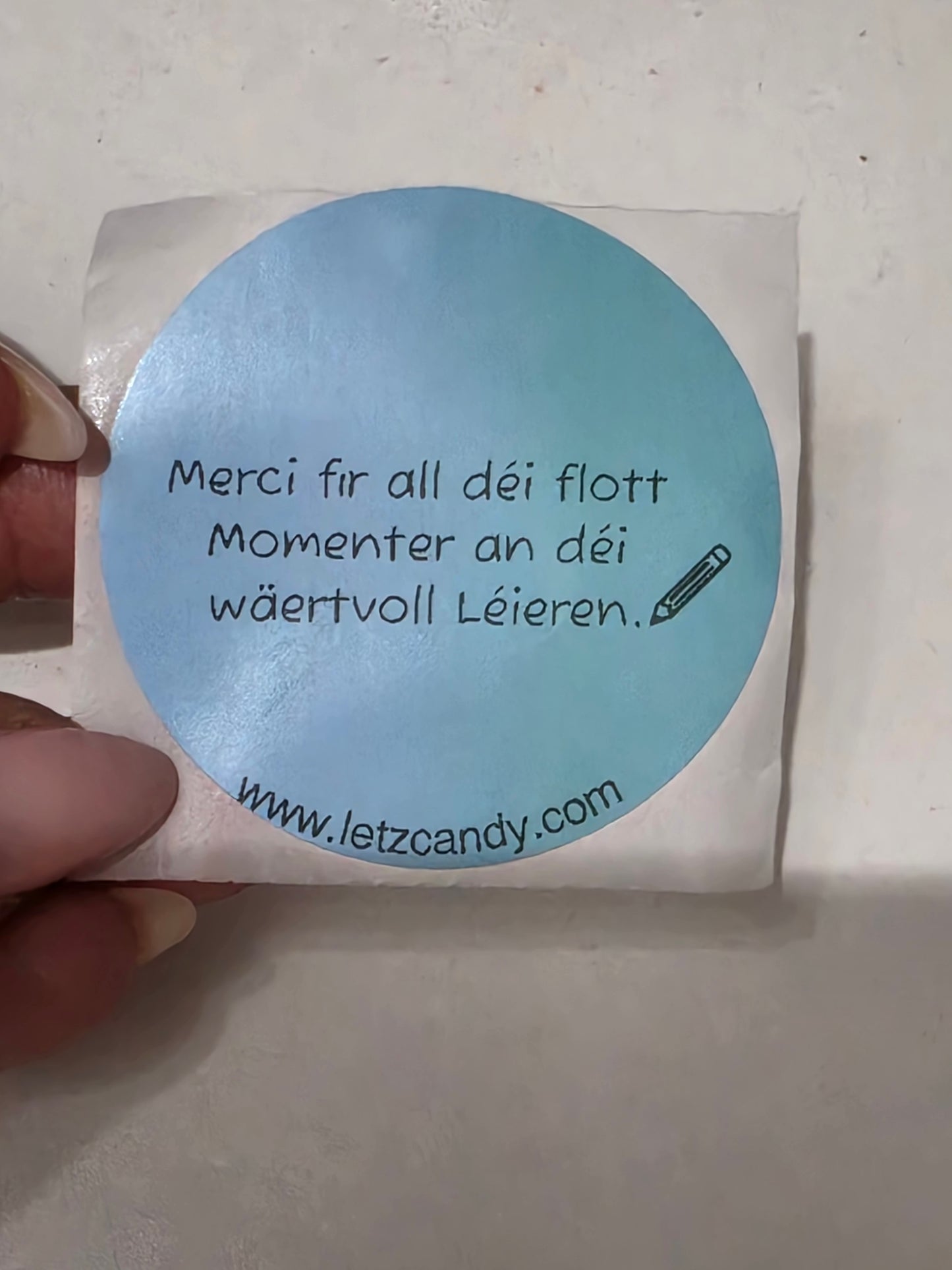 Cadeau fin d'annee scolaire