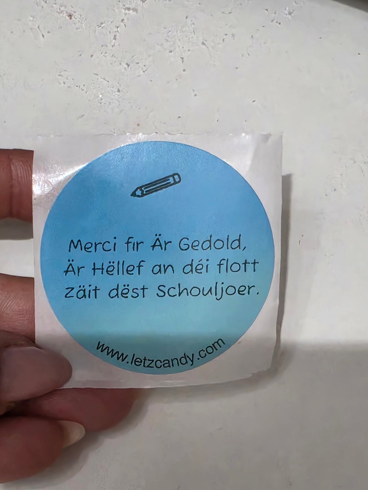 Cadeau fin d'annee scolaire
