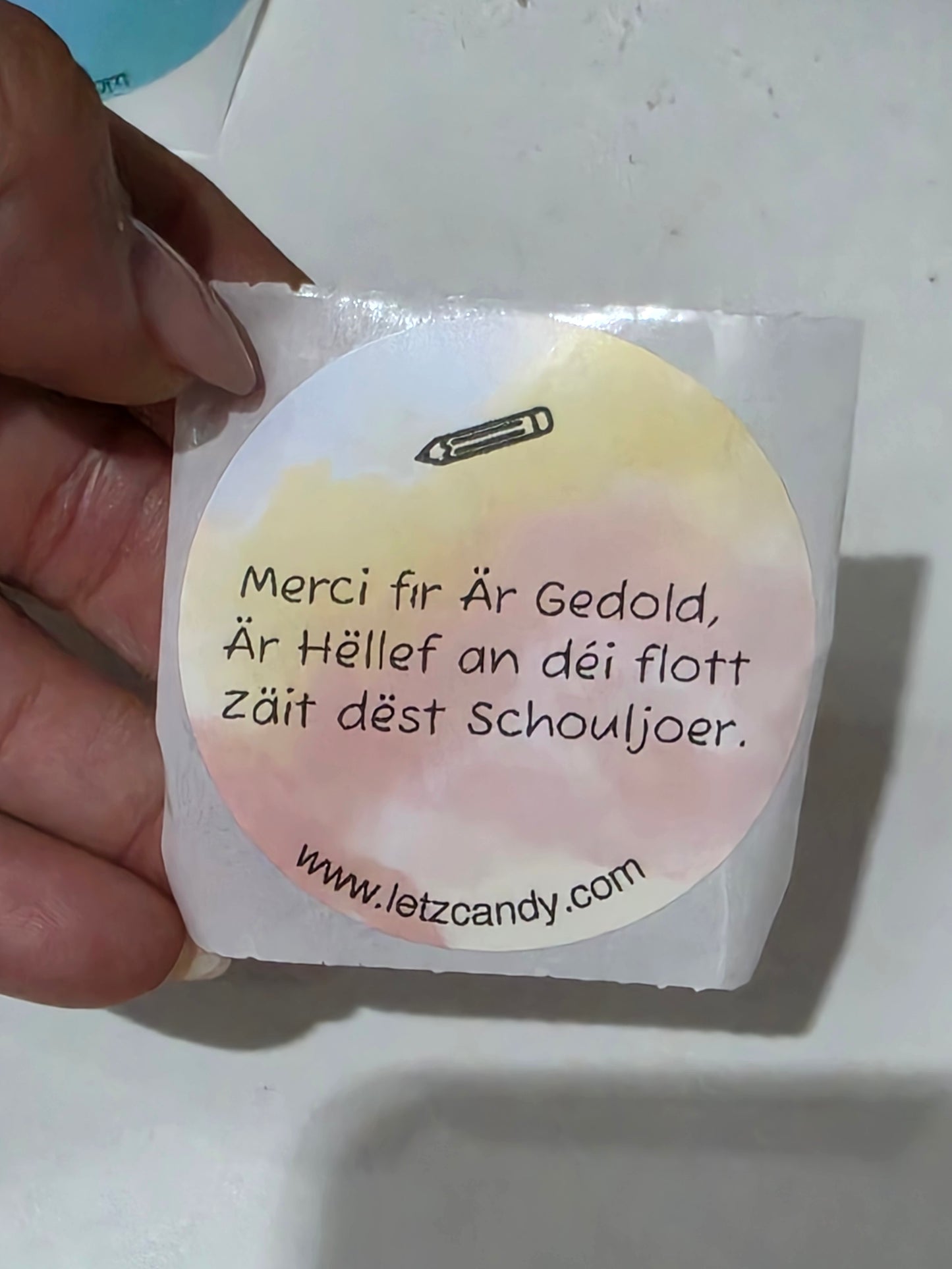 Cadeau fin d'annee scolaire