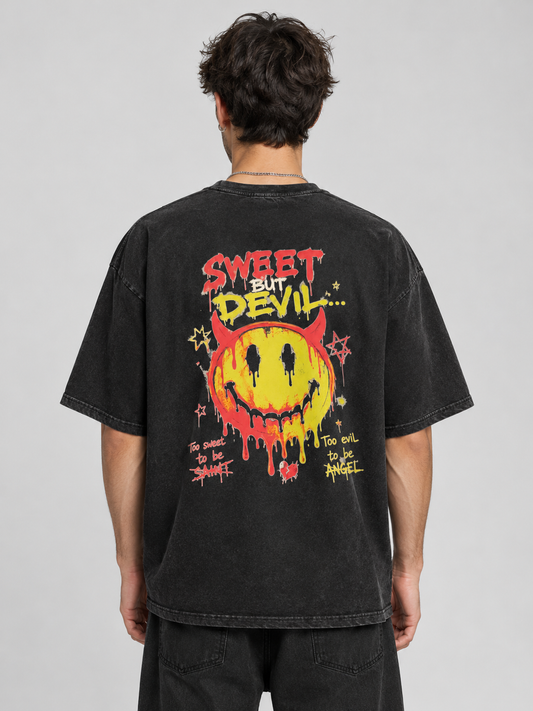 T-shirt Unisex Oversize SWEET BUT DEVIL