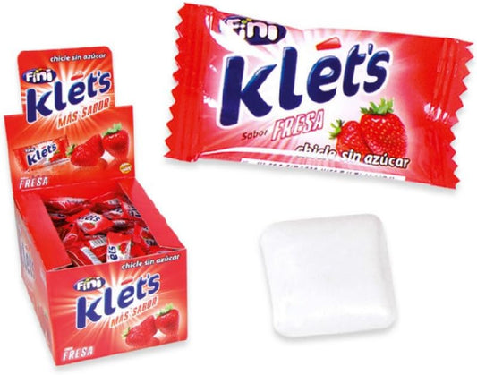 Chewing-gum Klet's fraise
