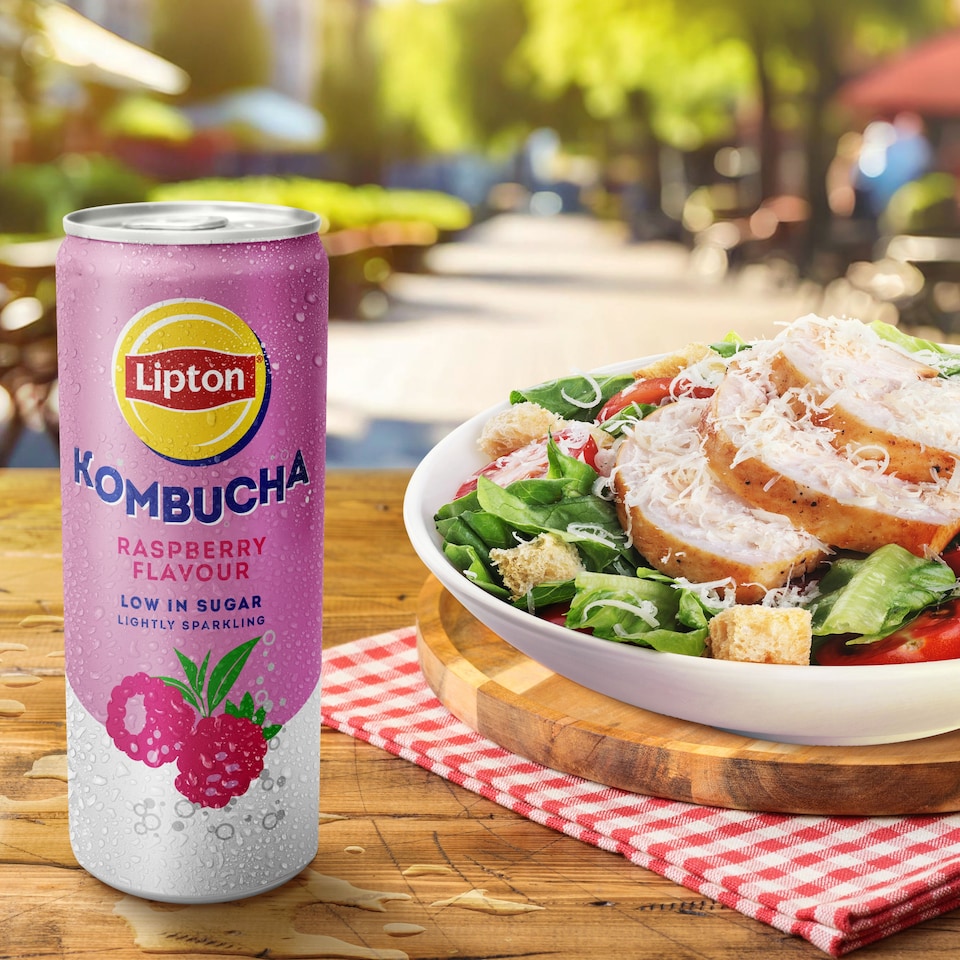 Lipton Kombucha framboise