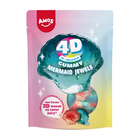 Sachet Amos 4D Gummy Coquillage 120 gr