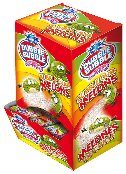 Bubble gum melons
