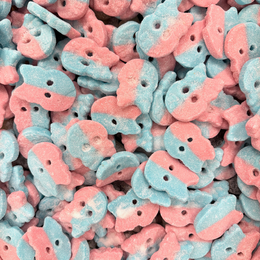 Bubs crânes bubble gum 100g