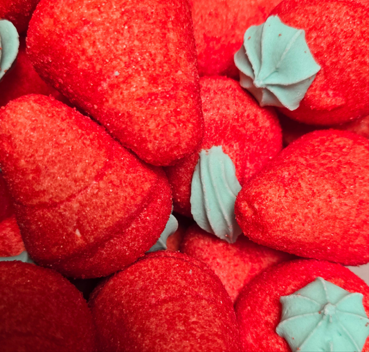 Fraises en marshmallow 100g