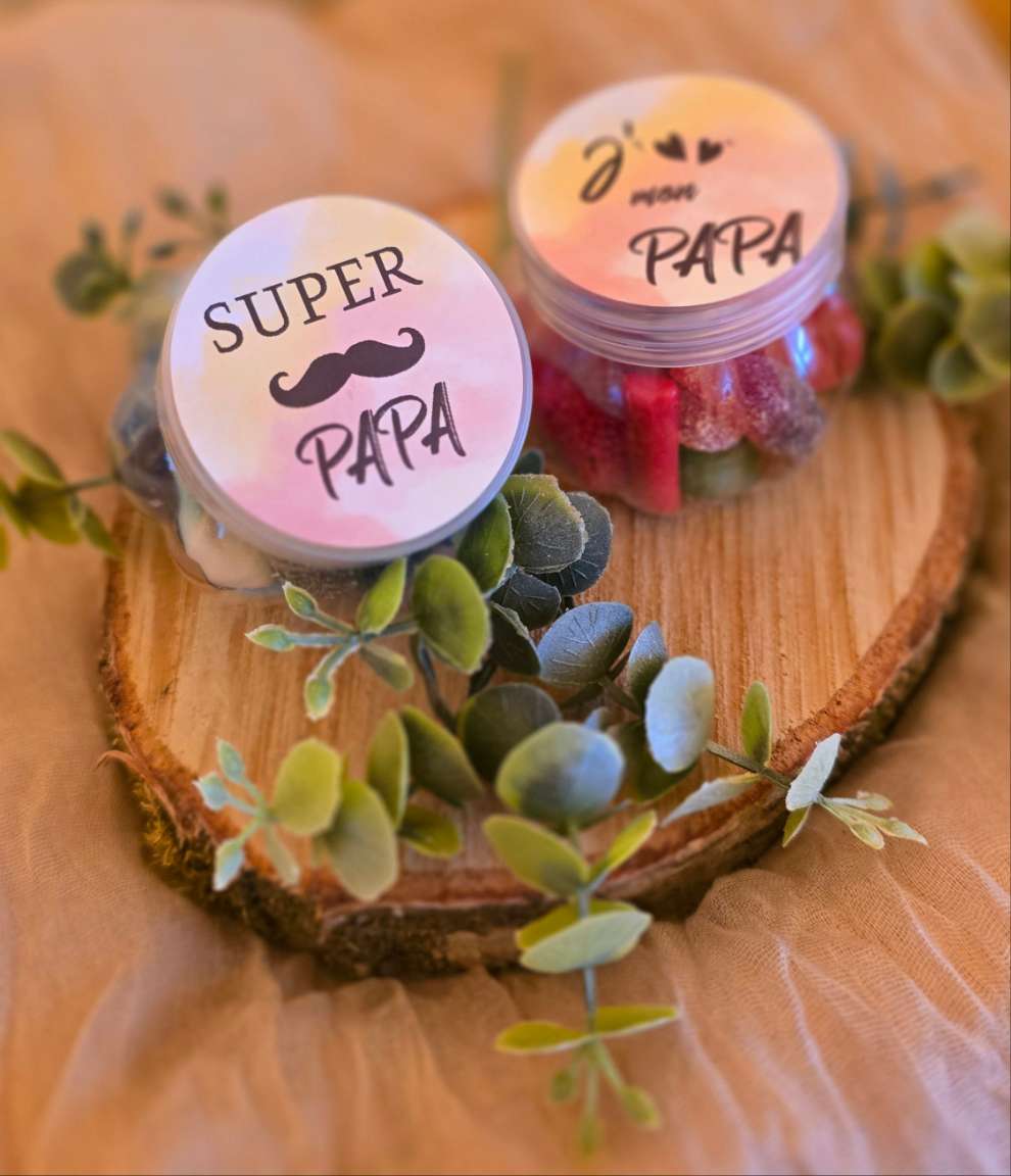 Bocal de Bonbons – Spécial Fête des Pères