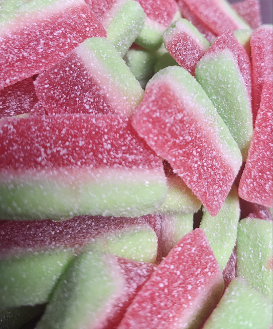 Tranches de pastèque sucrées  100g