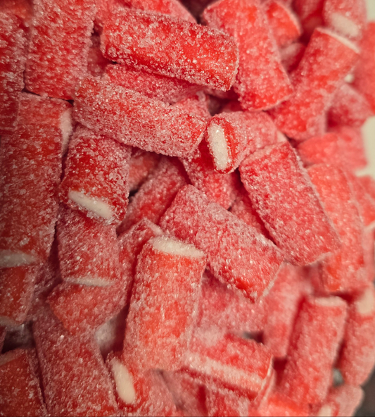 Mini Câble Fraise Acidulé 100g