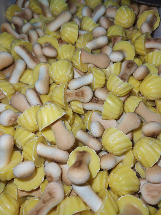 Biscuits champignon aromatisé à la banane 100g