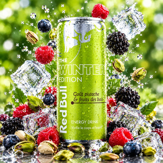 Red bull pistache & fruits des bois