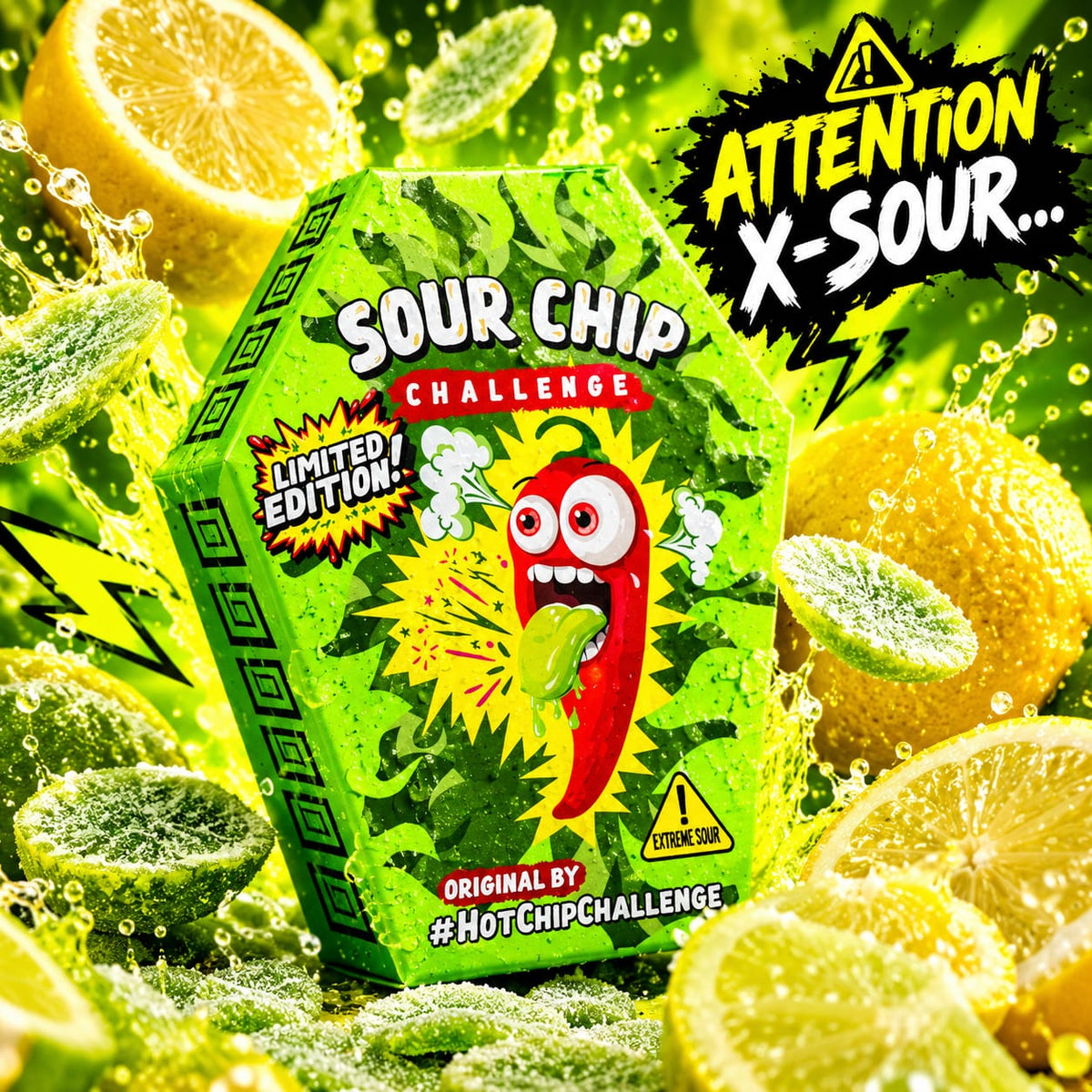 Défi des chips aigres