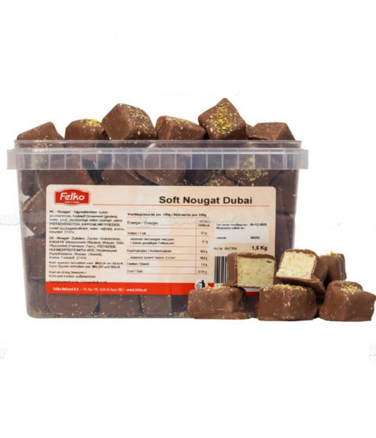 Nougat Cube Dubaï 100g