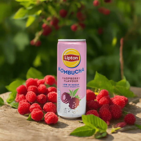 Lipton Kombucha framboise