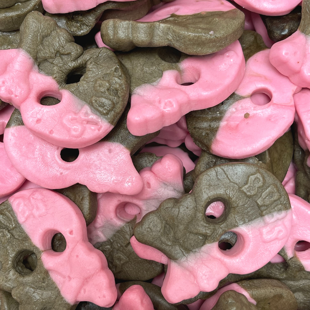 Bubs Crânes mousse framboise 100g