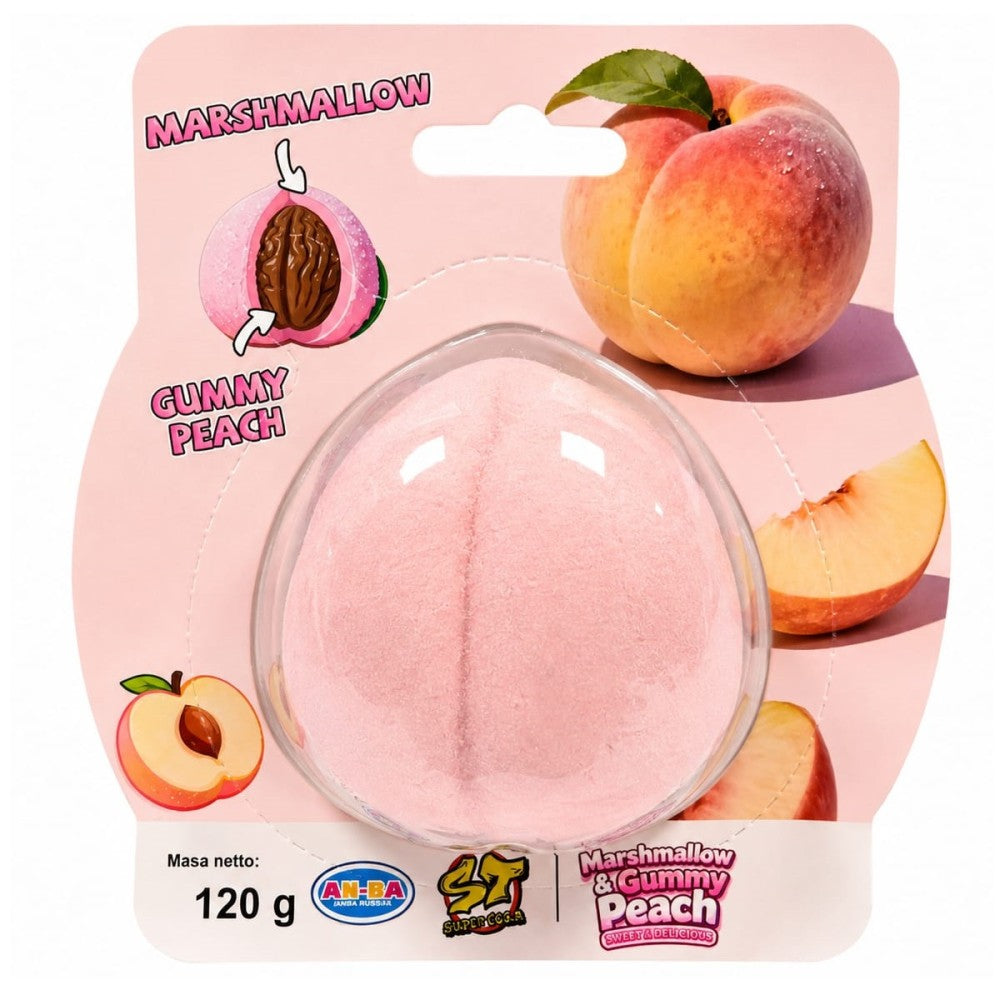 Marshmallow & gummy peach
