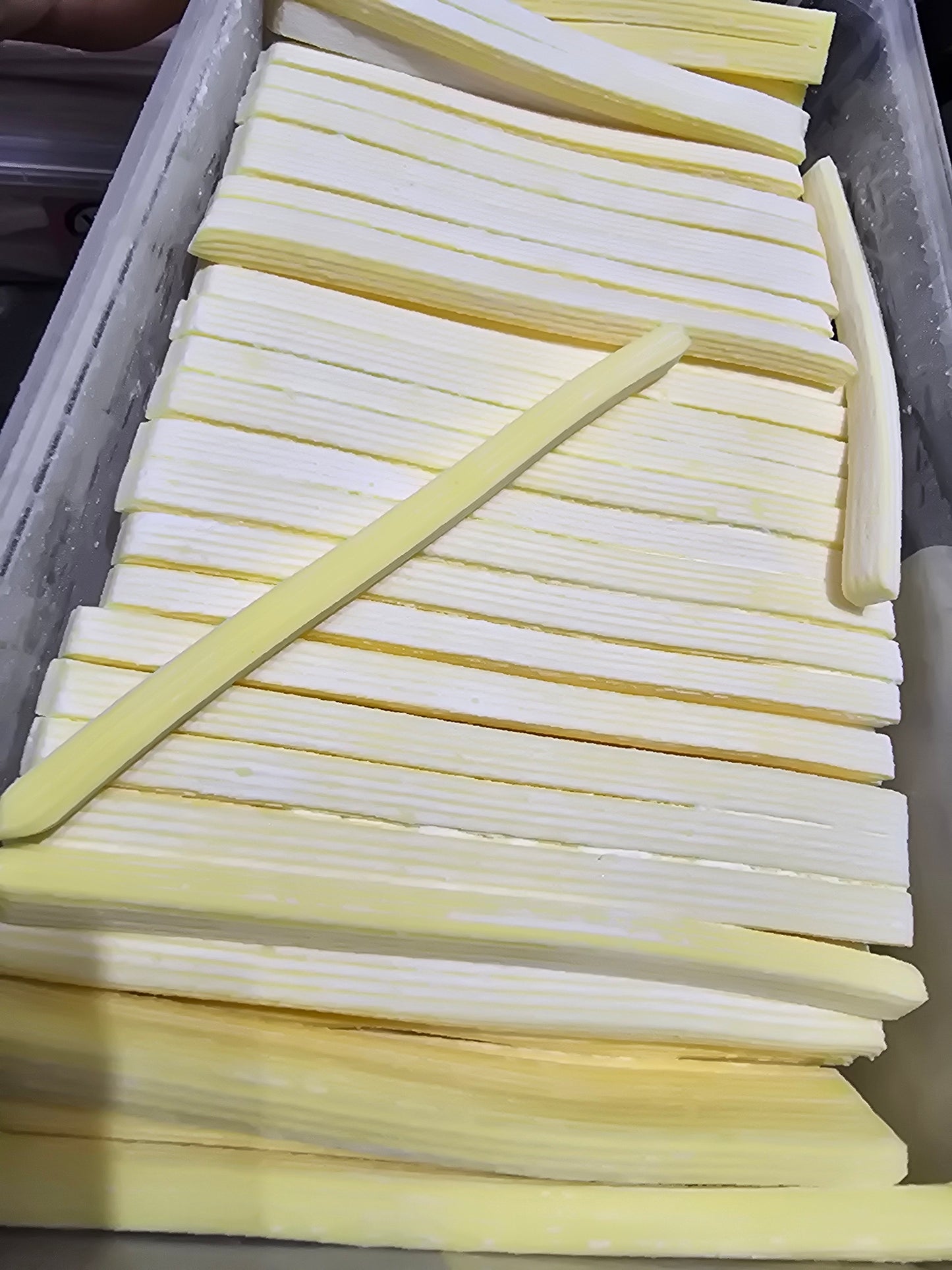 Mini jumbo rayé citron 100g