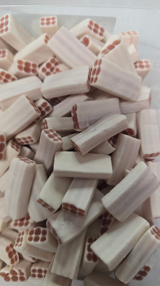 Brique blanches lisse 100g