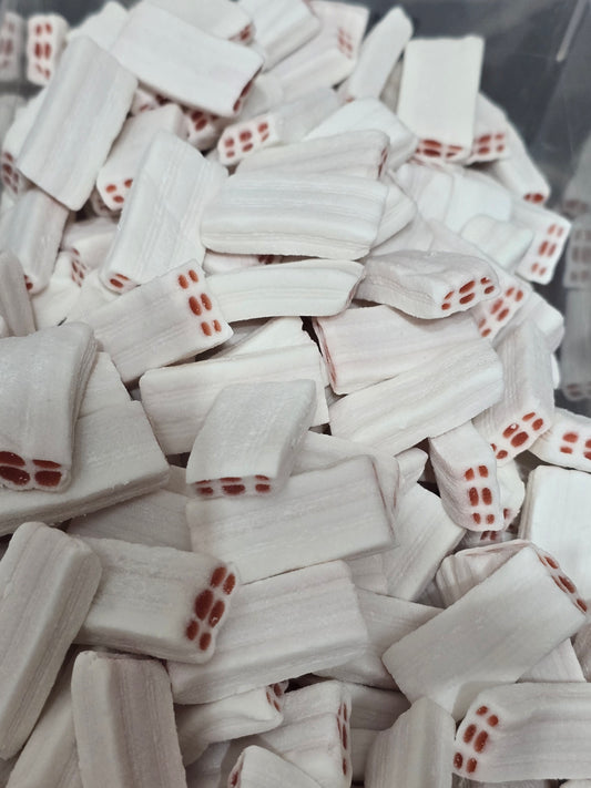 Brique creme & fraise 100g