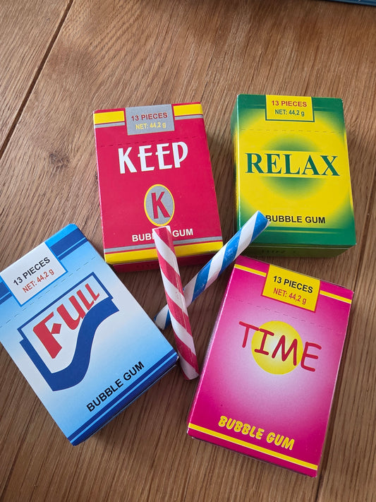 Cigarette chewing gum