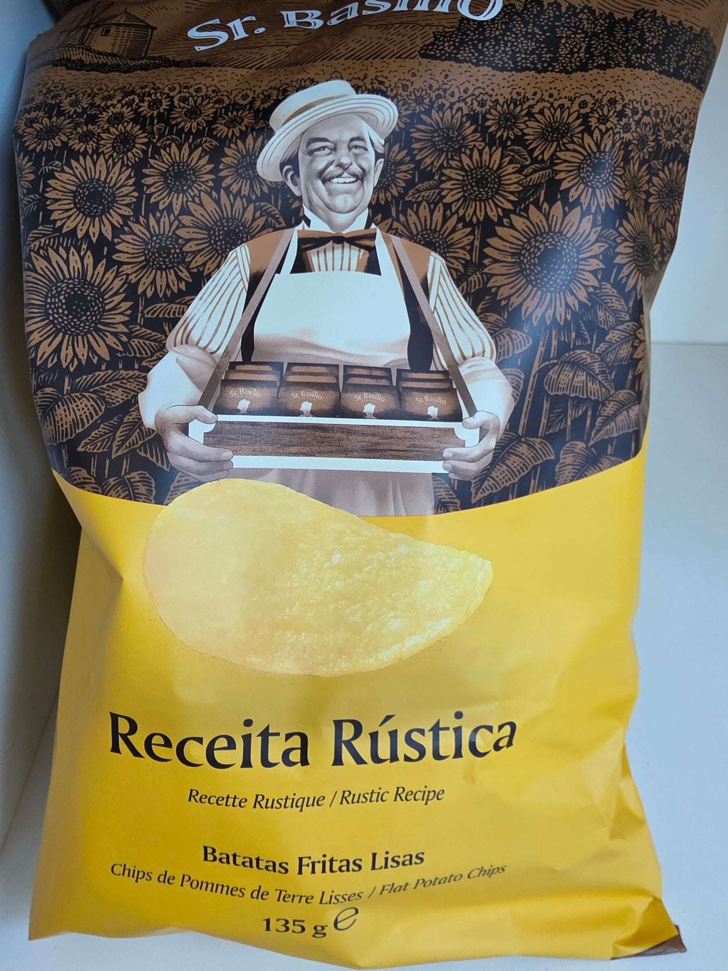 Chips frites recette rustique 135g