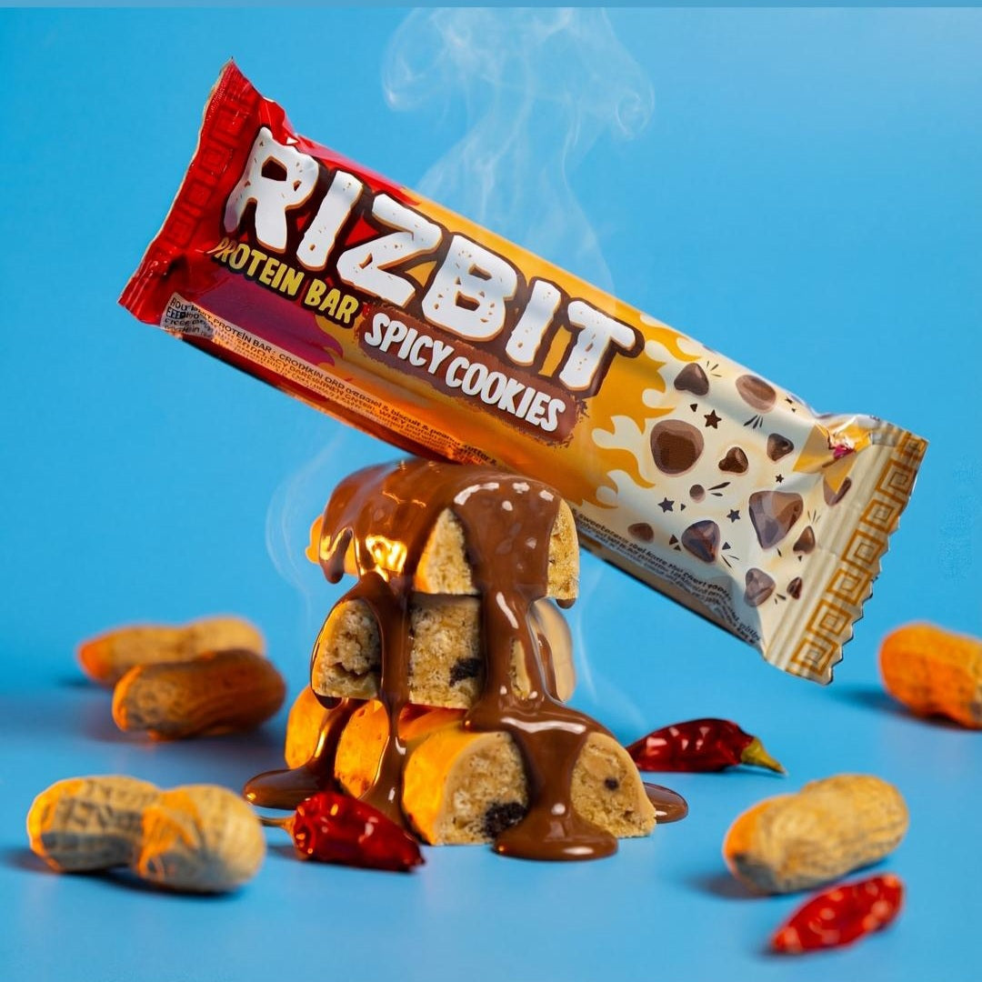 Cookies épicés RIZBIT PROTEIN BAR 45 g
