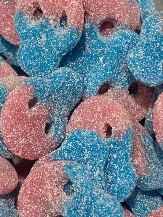 Bonbons suedois - Crânes fizzy sucré 100g