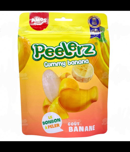 Sachet bonbons Amos Peelerz Banane 120gr