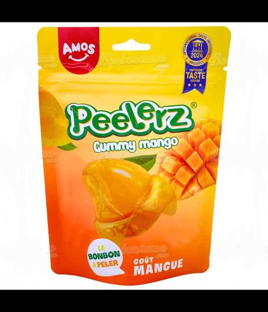 Sachet bonbons Amos Peelerz Mangue 120gr